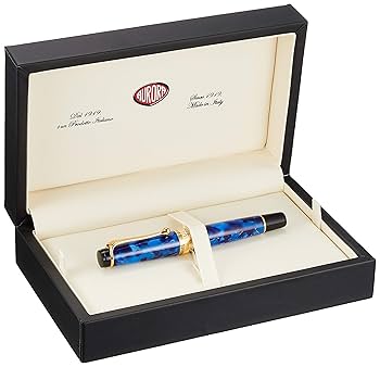 Amazon | アウロラ 万年筆 EF 極細字 オプティマ 996-BE ブルー